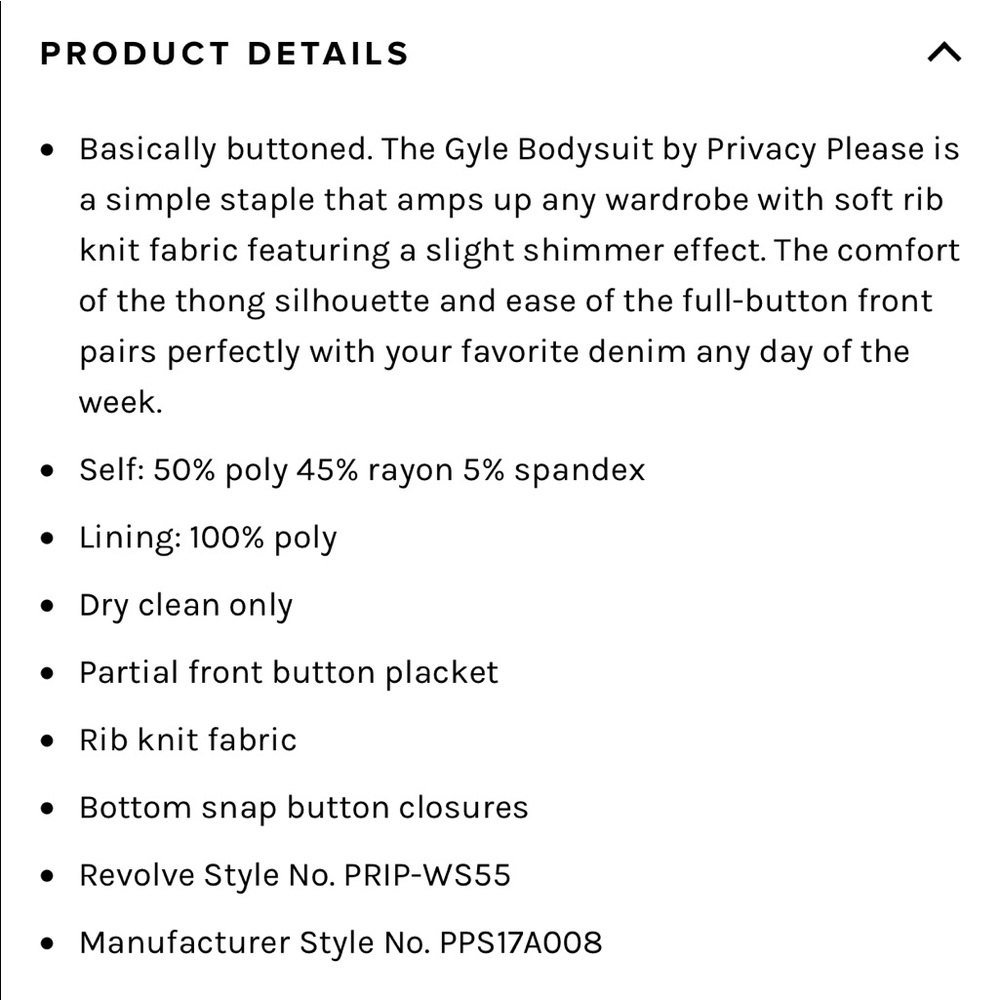 Privacy Please Cream Ribbed Tank Top - Picture 4 of 6